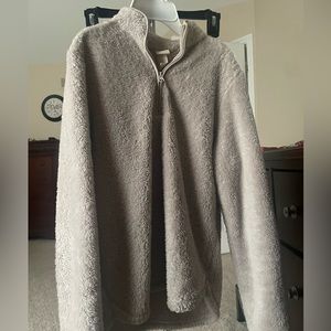 H&M Sherpa Quarter Zip